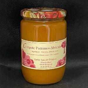 Conserves Fruits - Compote de Pomme Abricot - 700g