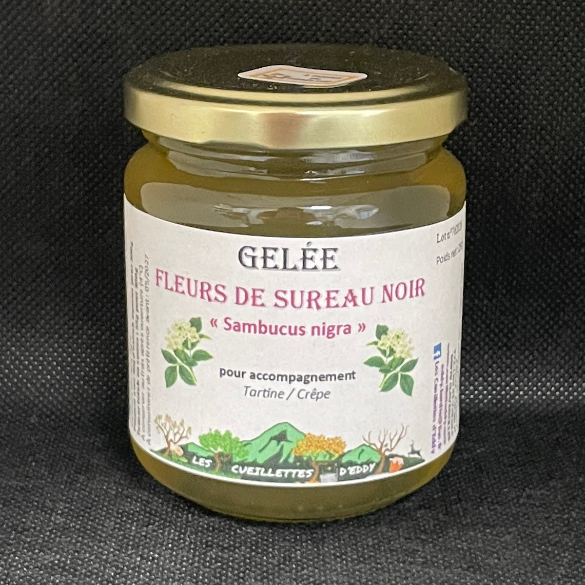 Épicerie Sucrée - Gelée de Fleurs de Sureau Noir