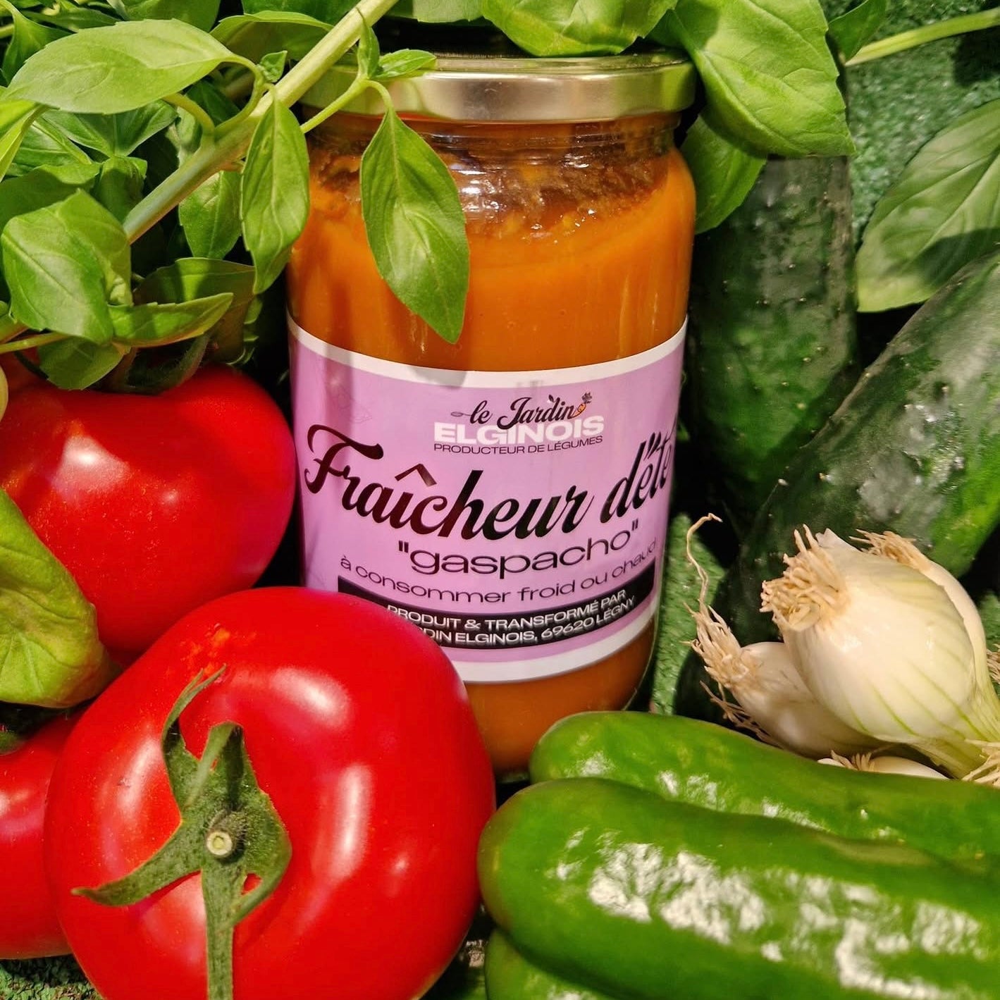 Conserves Légumes - Gaspacho « Fraîcheur d’Été » - 850mL