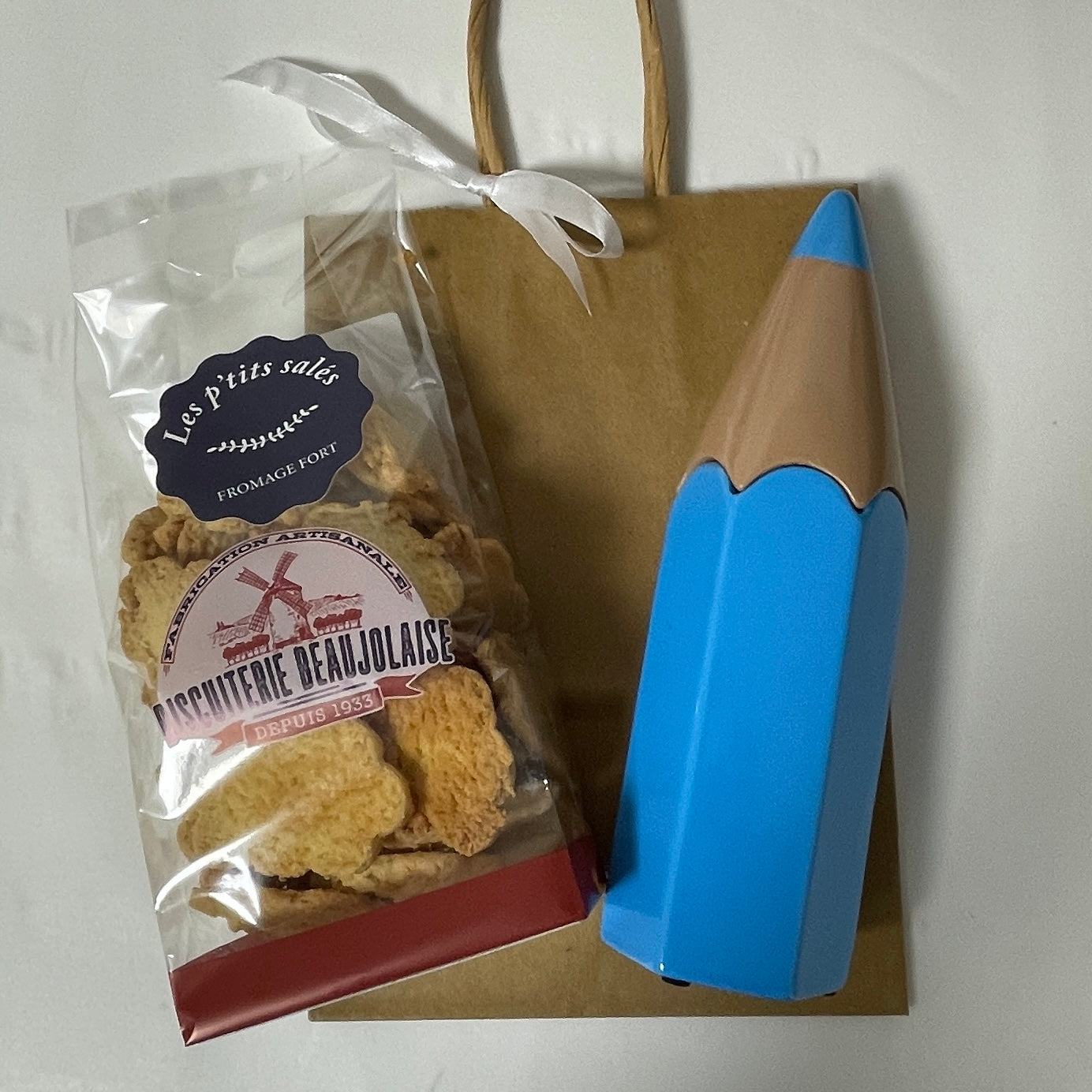 Crayon Céramique Cadeau - Biscuits Apéritifs Fromage Fort