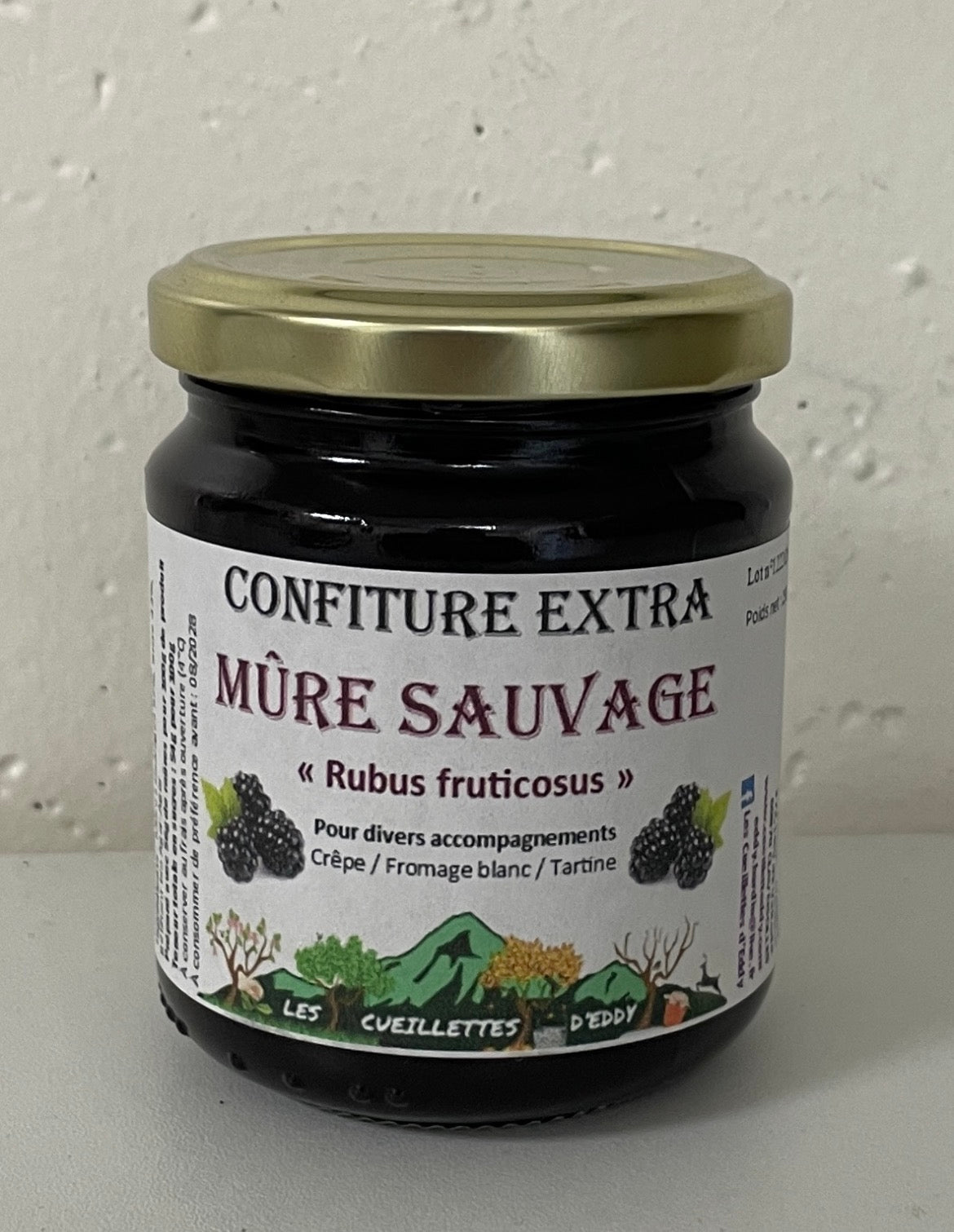 Épicerie Sucrée - Confiture Mûre Sauvage - 250g