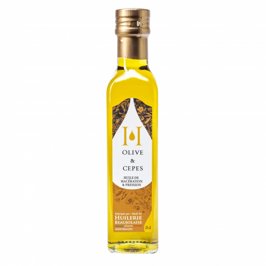 Huile - Spécialité à base d’Huile d’Olive Vierge & Cèpes - 100mL