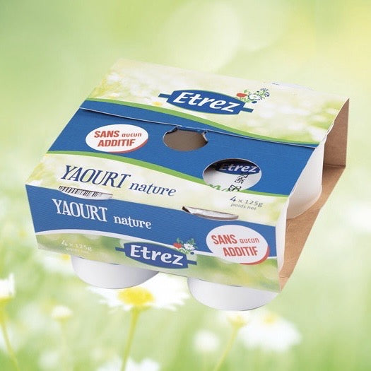 Yaourts x 4 - Nature - 500g