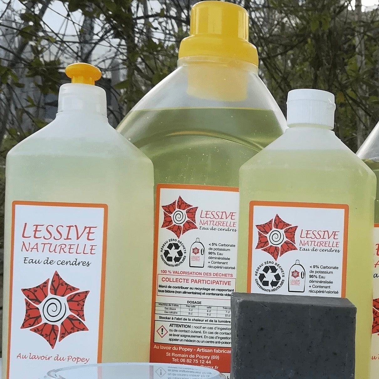 Entretien de la Maison - Lessive à la cendre - 5 litres