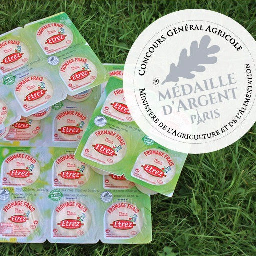 Crèmerie - Faisselles de fromage blanc x6 - Vache