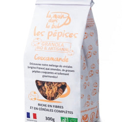 300g céréales granolas pépites pépises amandes (Crocamande) La Main dans le Bol Anse