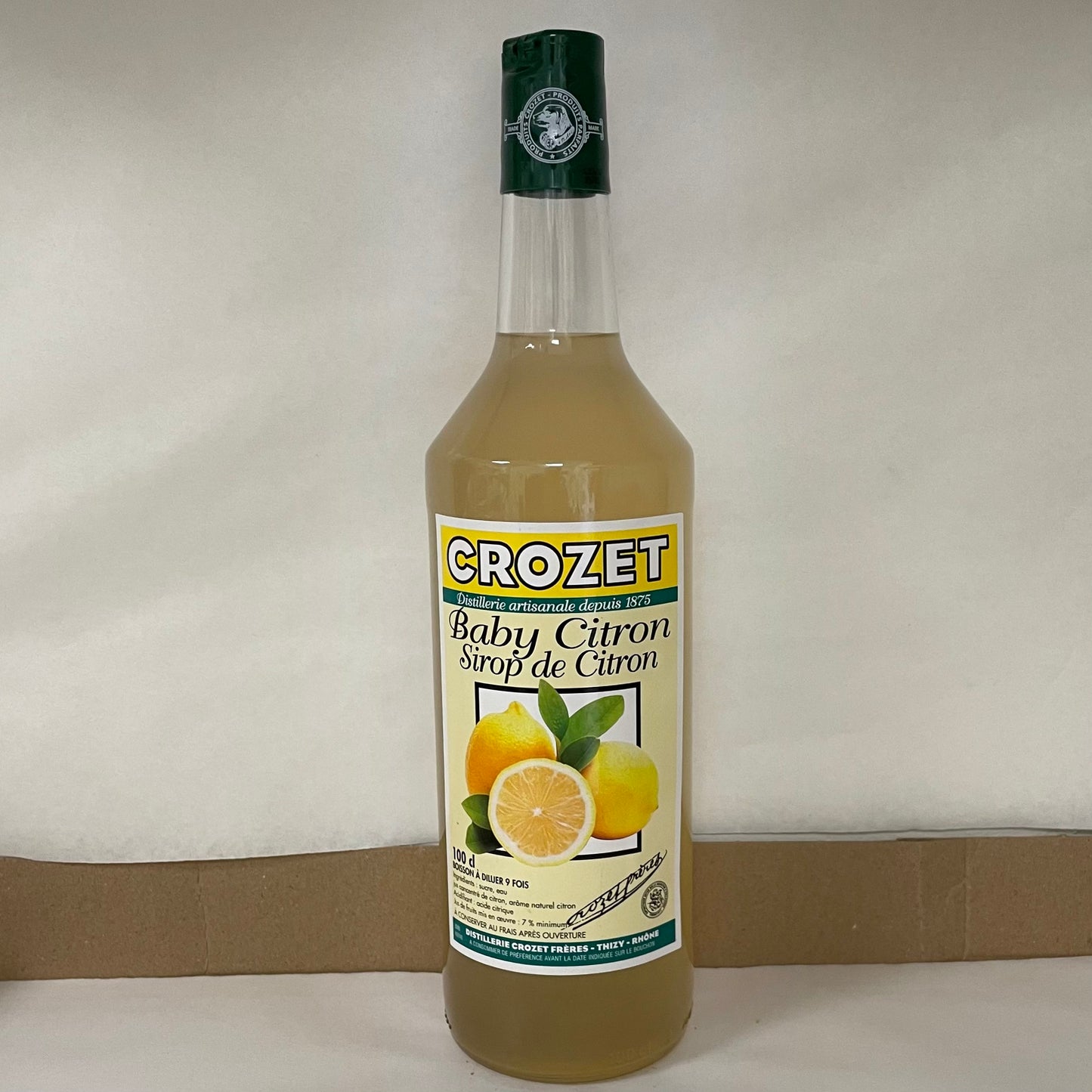 Boissons - Sirop Artisanal - Baby Citron - 100cl
