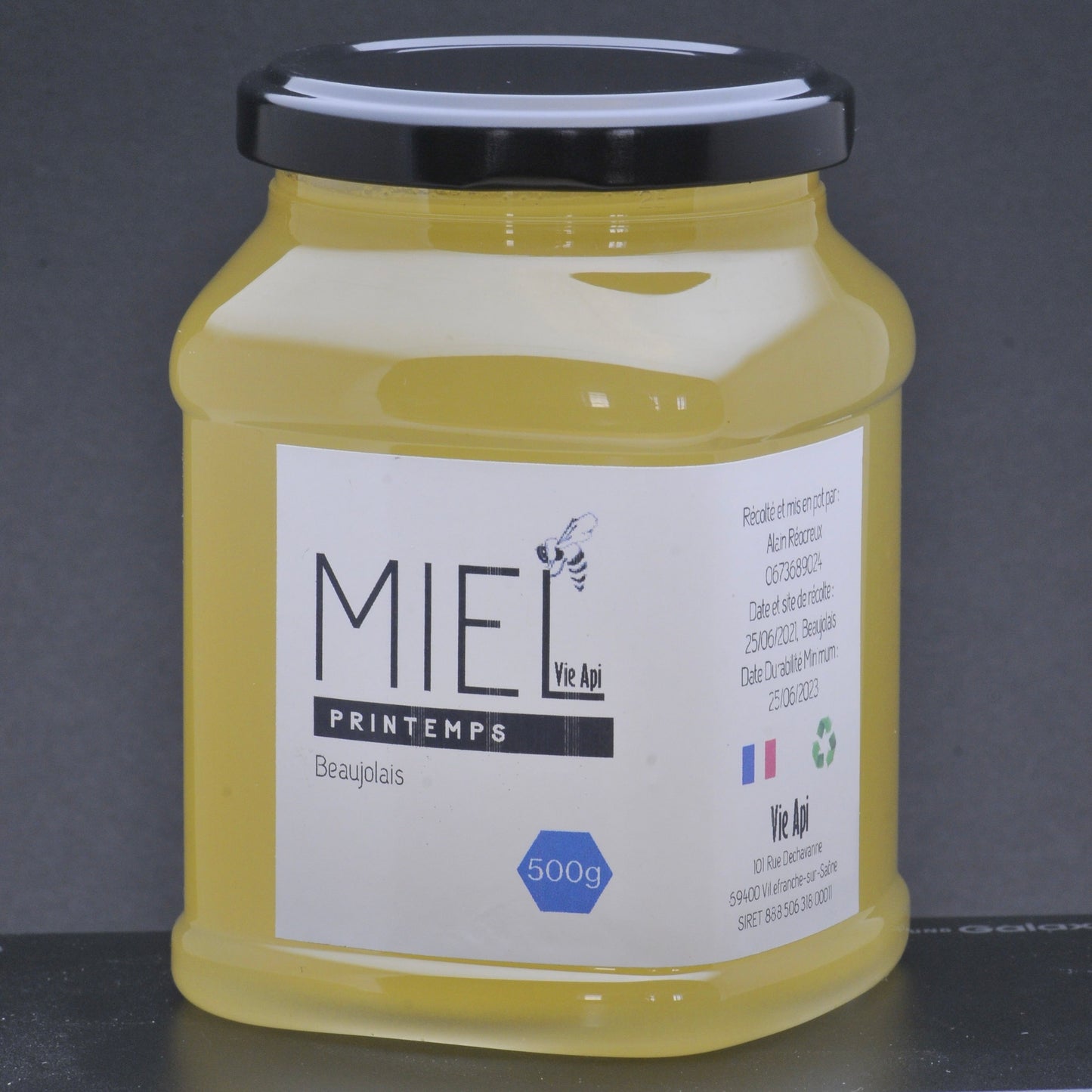 Miel - Printemps (Beaujolais ou Dombes) - 500g