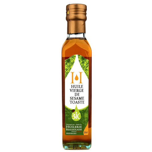 Huile Vierge de Sésame Toasté - 250mL