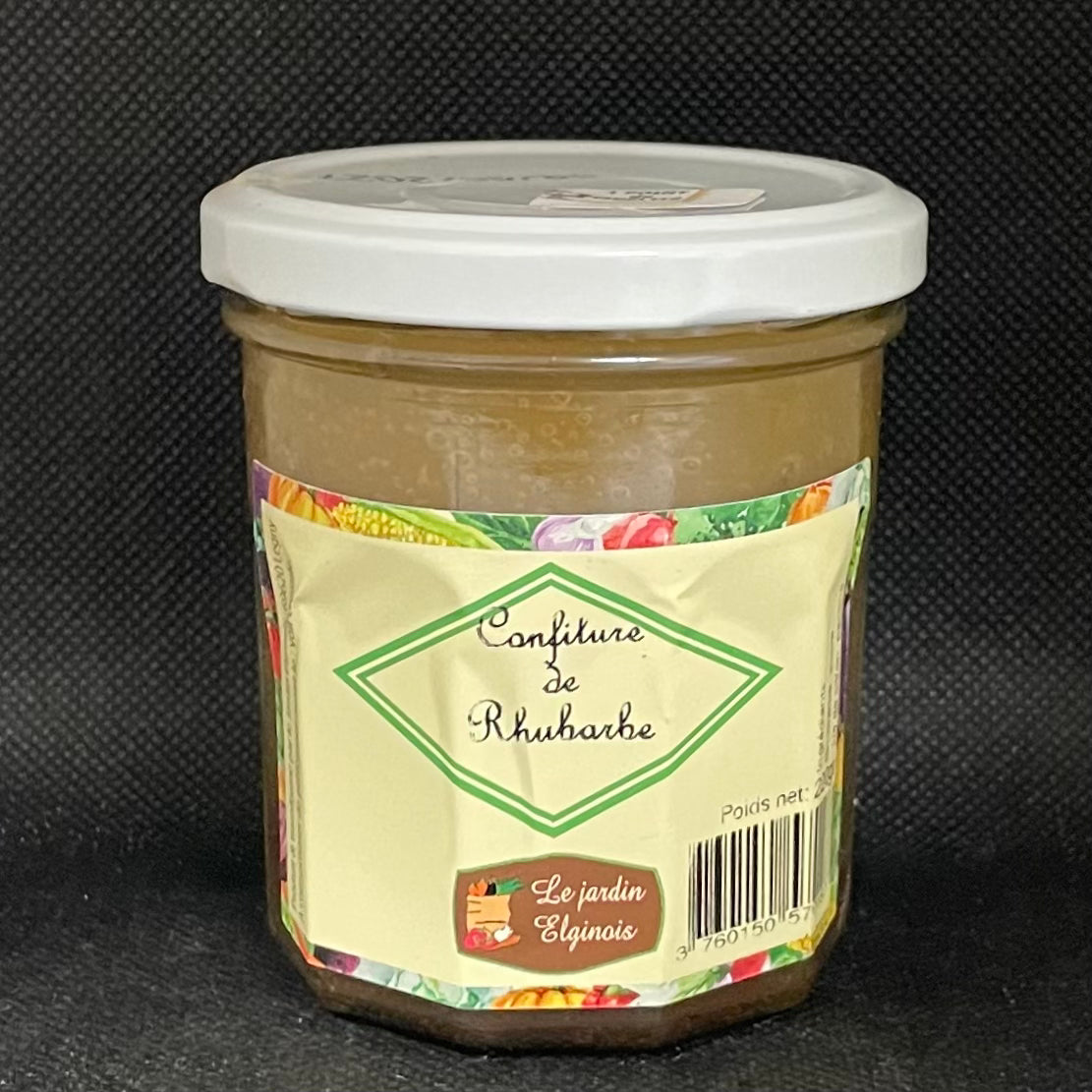 Conserves Fruits - Confiture de Rhubarbe - 220g