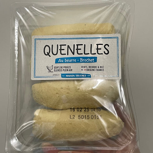 Quenelles au Beurre - Brochet - 4 x 80 = 320g
