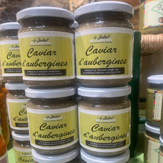 Conserves Légumes - Caviar d’Aubergine - 190g