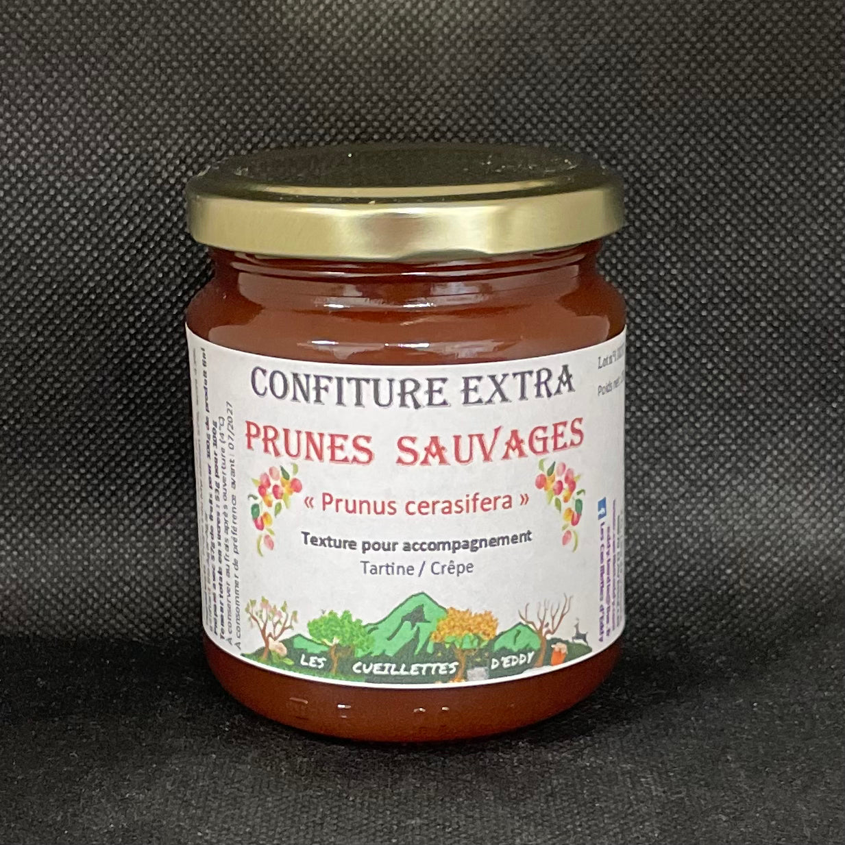 Épicerie Sucrée - Confiture Extra de Prunes Sauvages - 250g