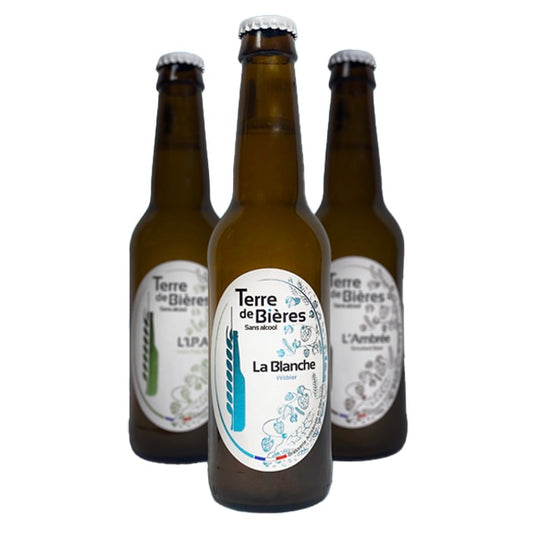 Boissons - Bières Artisanales Sans Alcool - Lot de 3 x 33cl