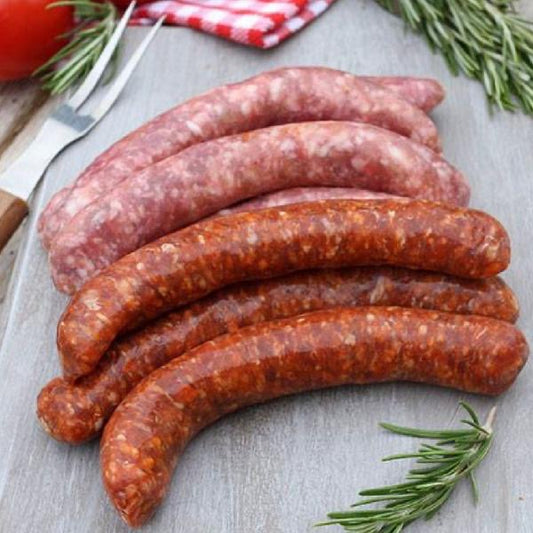 Boucherie - 5 ou 6 Saucisses porc - 400/450g