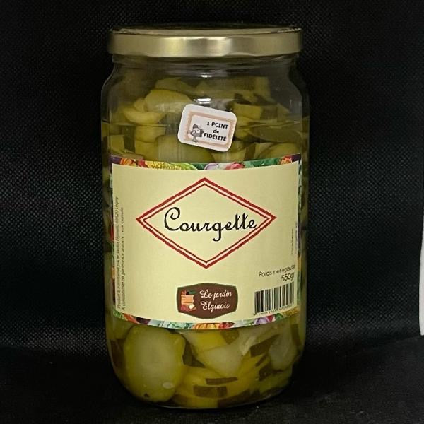 Conserves Légumes - Courgettes - 550g