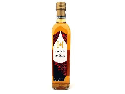 H&V - Vinaigre de Vin Blanc Vieilli 3 ans en fût de chêne - 250mL