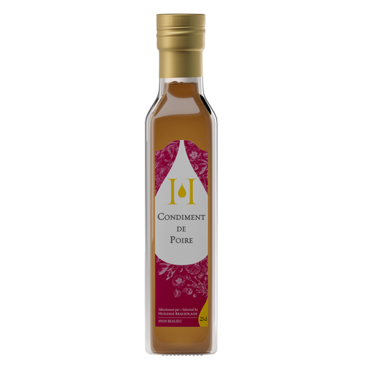 H&V - Vinaigre (Condiment) de Poire - 250mL