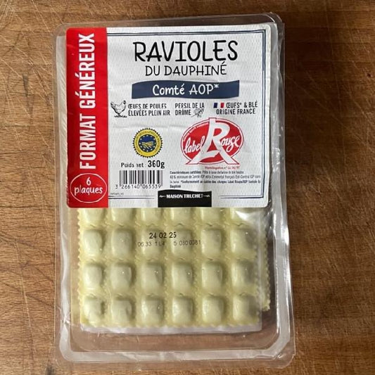 Ravioles du Dauphiné - Comté AOP - 6 plaques (360g)