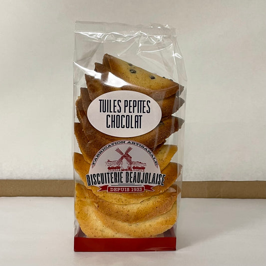 Biscuits - Tuiles aux Pépites de Chocolat - 130g