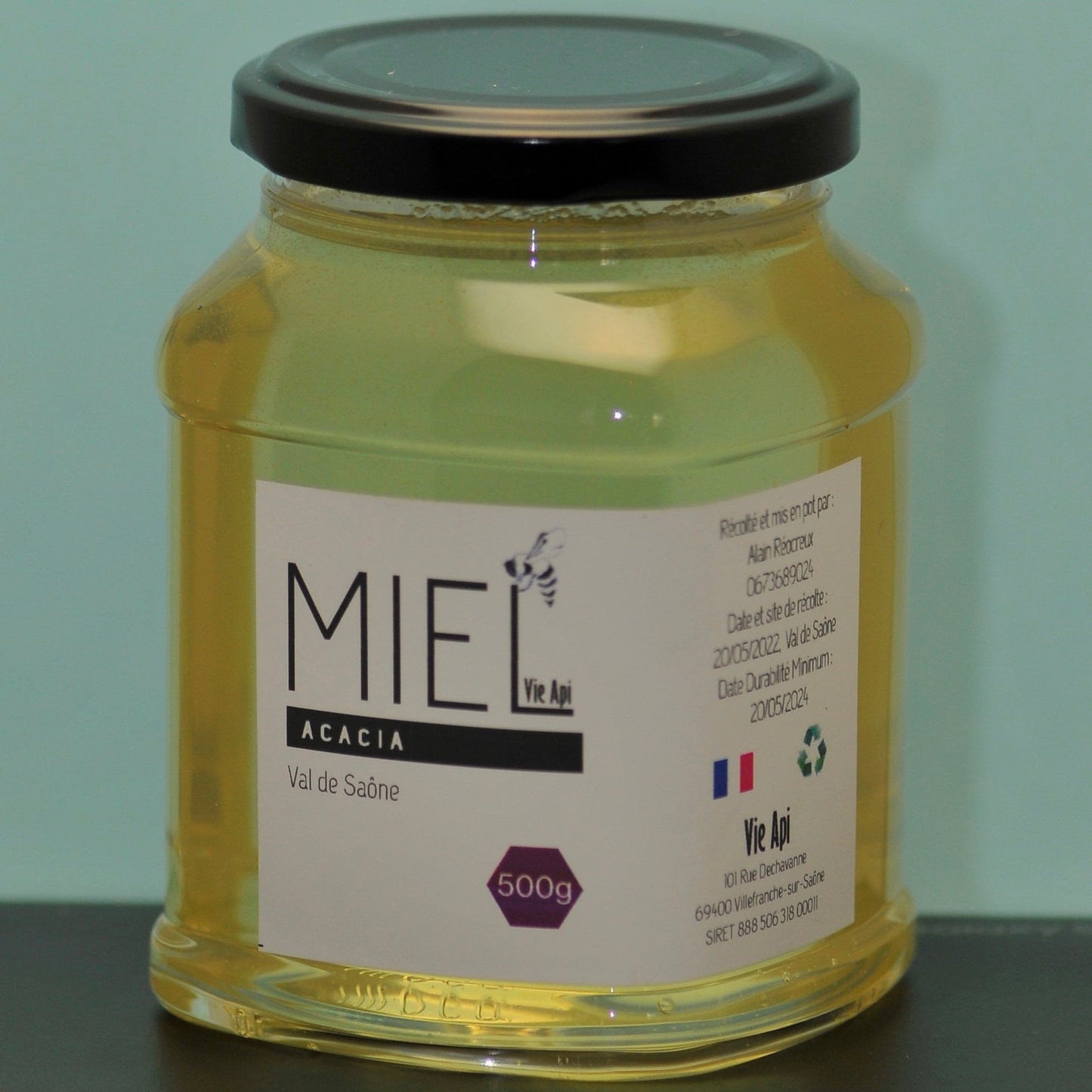 Miel - Acacia (Beaujolais ou Val de Saône) - 500g