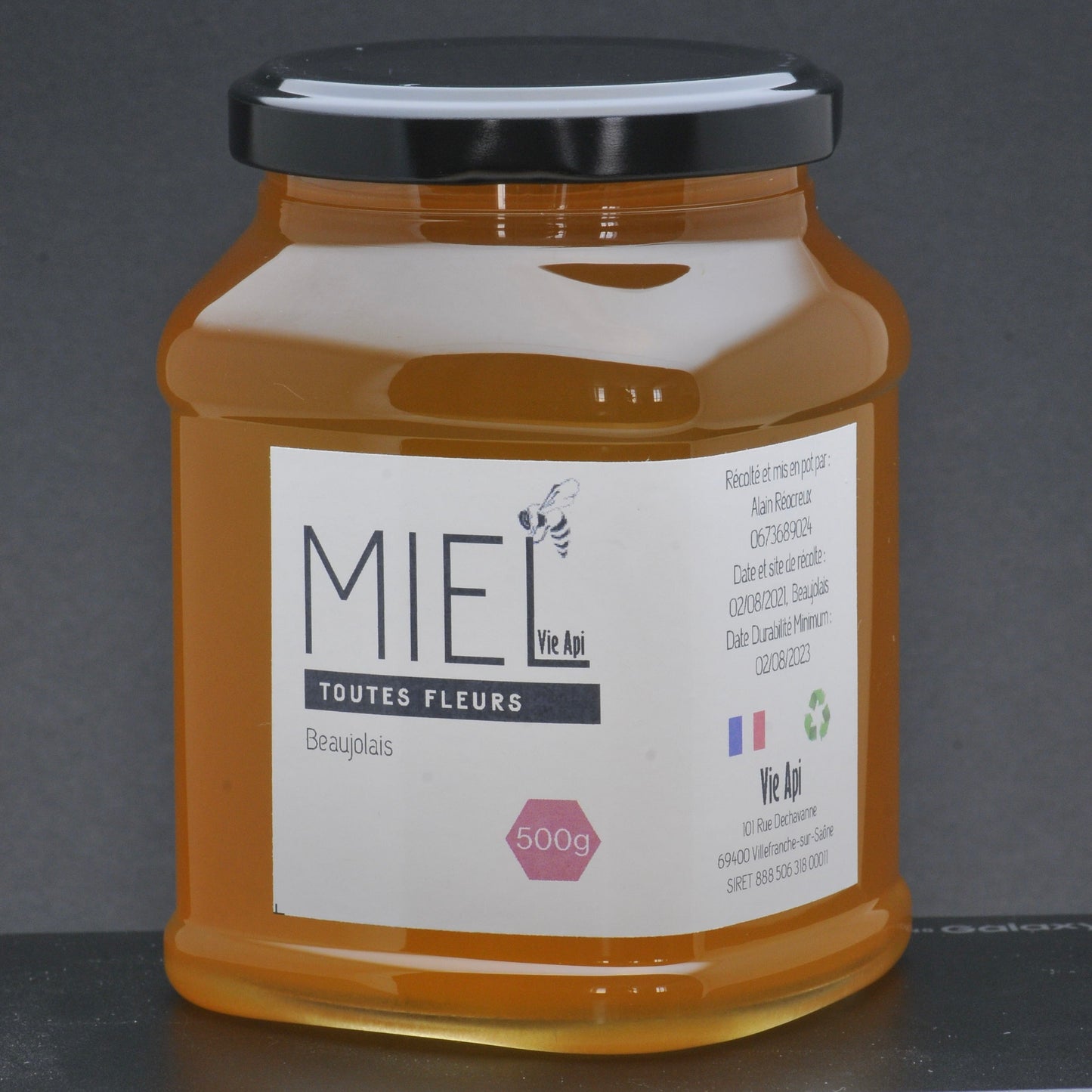 Miel - Toutes fleurs (Beaujolais) - 500g