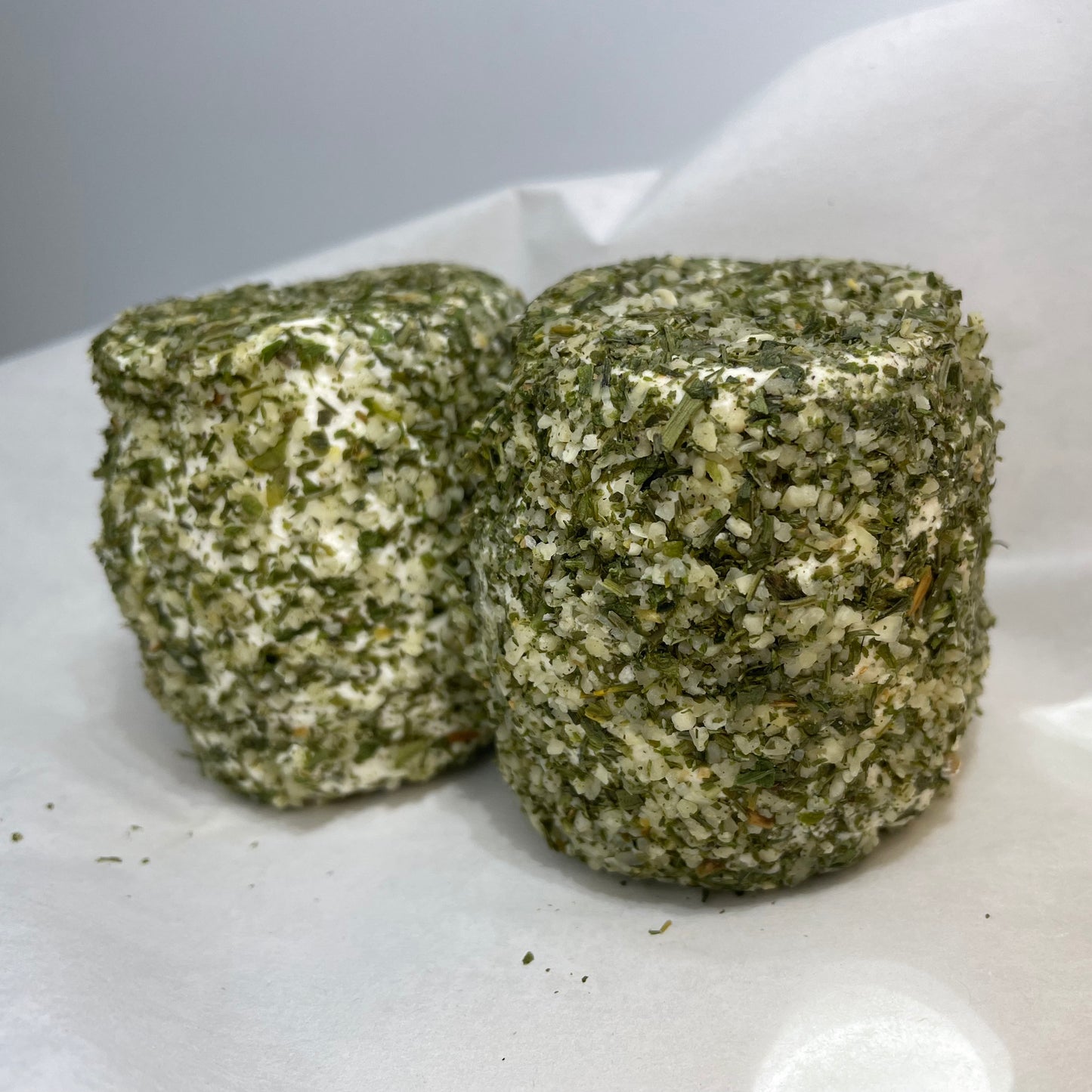 Fromage frais chèvre ail & fines herbes - Richard Lapierre - Fromagerie du Grand Passeloup (Liergues)