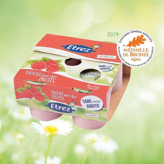 Yaourts x 4 - Fraise - 500g